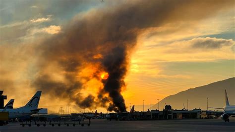 À Vernier, un important incendie a perturbé le trafic aérien.